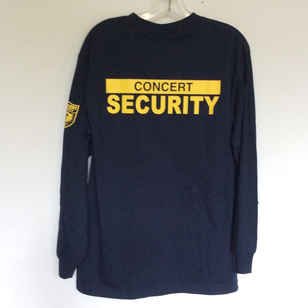 Concert Security Long Sleeve T Shirt